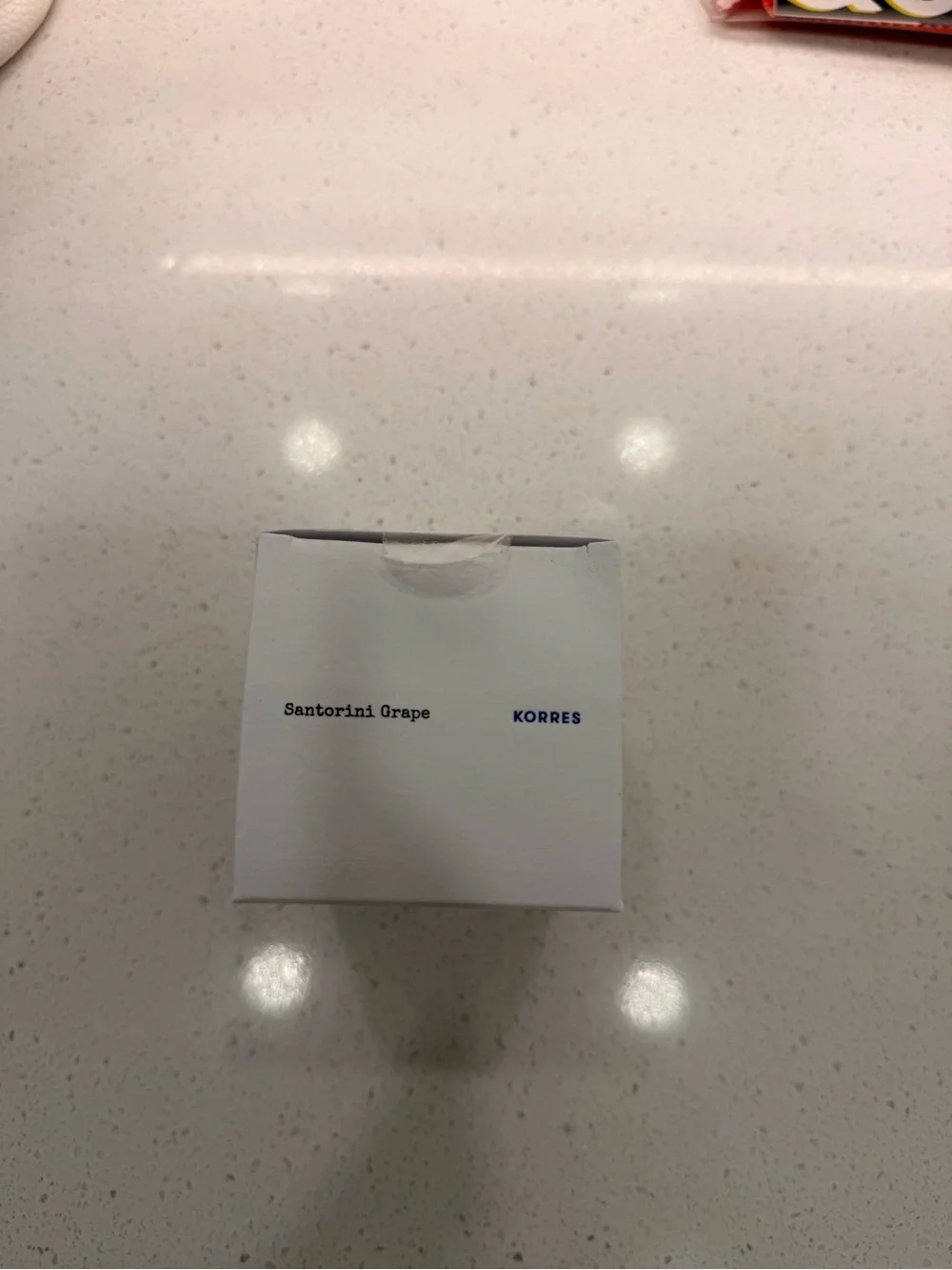 Korres Velvet Skin Drink Santorini Grape White & Gold Pack